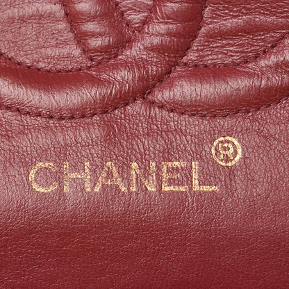 Chanel Lambskin Quilted Medium Double Flap Black 6 of 13