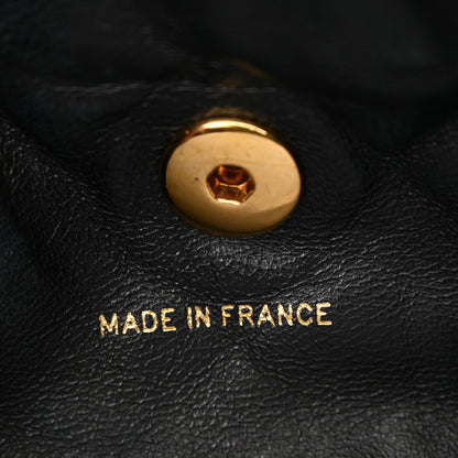 Chanel Lambskin Quilted Backpack Black 7 of 15
