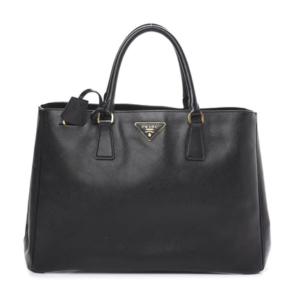 Prada Saffiano Lux Large Tote Black 1 of 12
