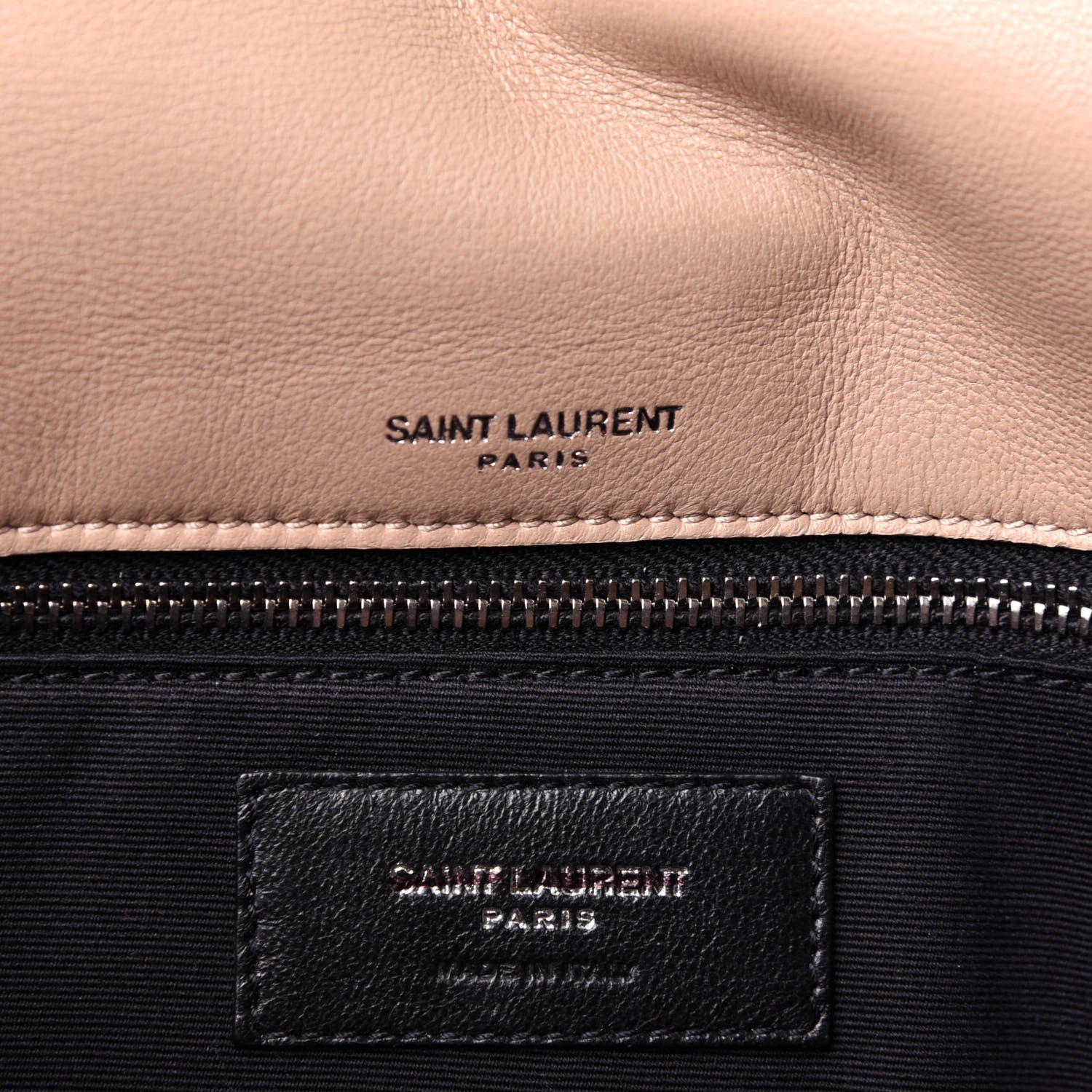Saint Laurent Lambskin Monogram Tassel Kate 99 Gold Sand 8 of 11