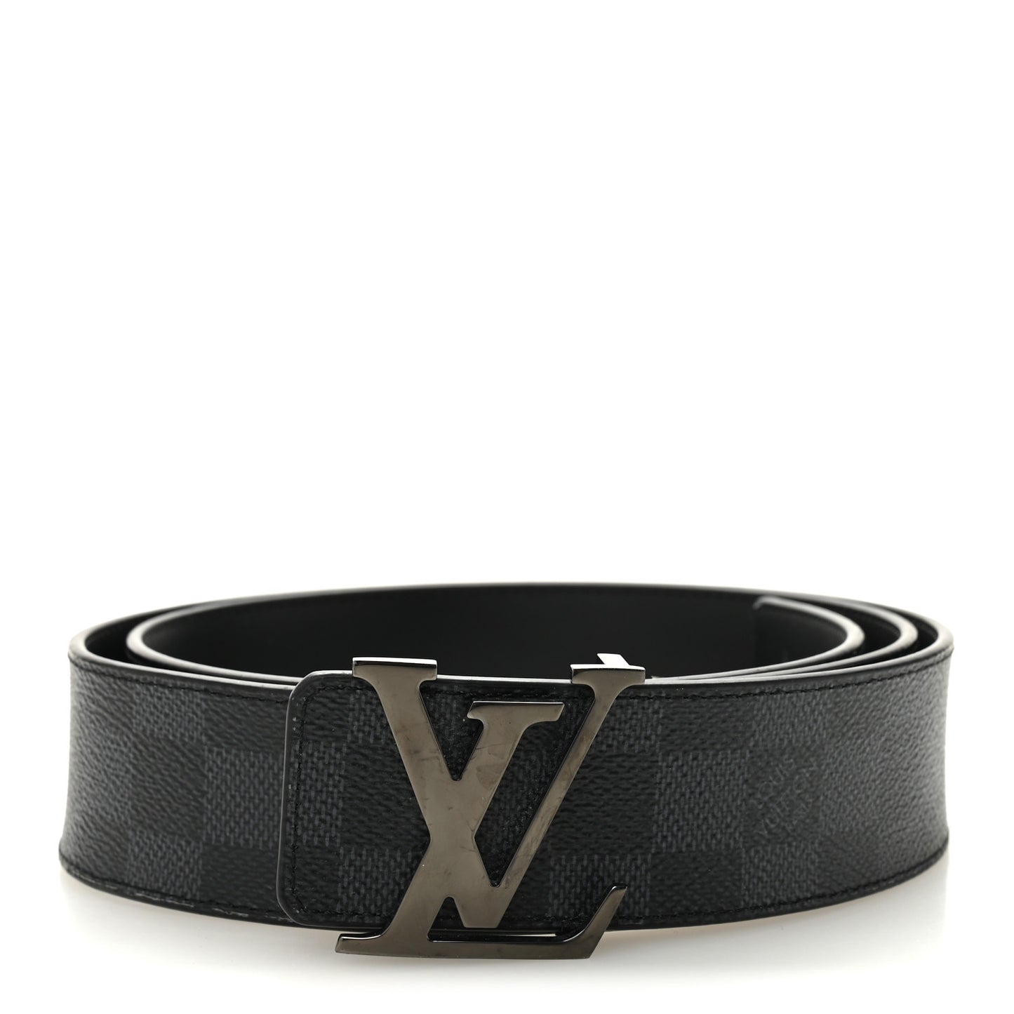Damier Graphite 40mm LV Initiales 100 40 Belt