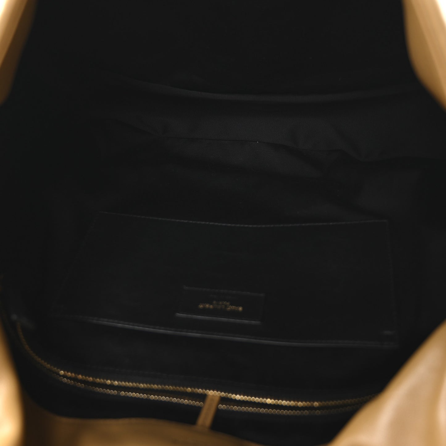 Lambskin Matelasse Monogram Large Jamie 4.3 Tabac Brown