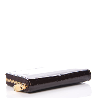 Louis Vuitton Vernis Zippy Coin Purse Wallet Amarante 4 of 7