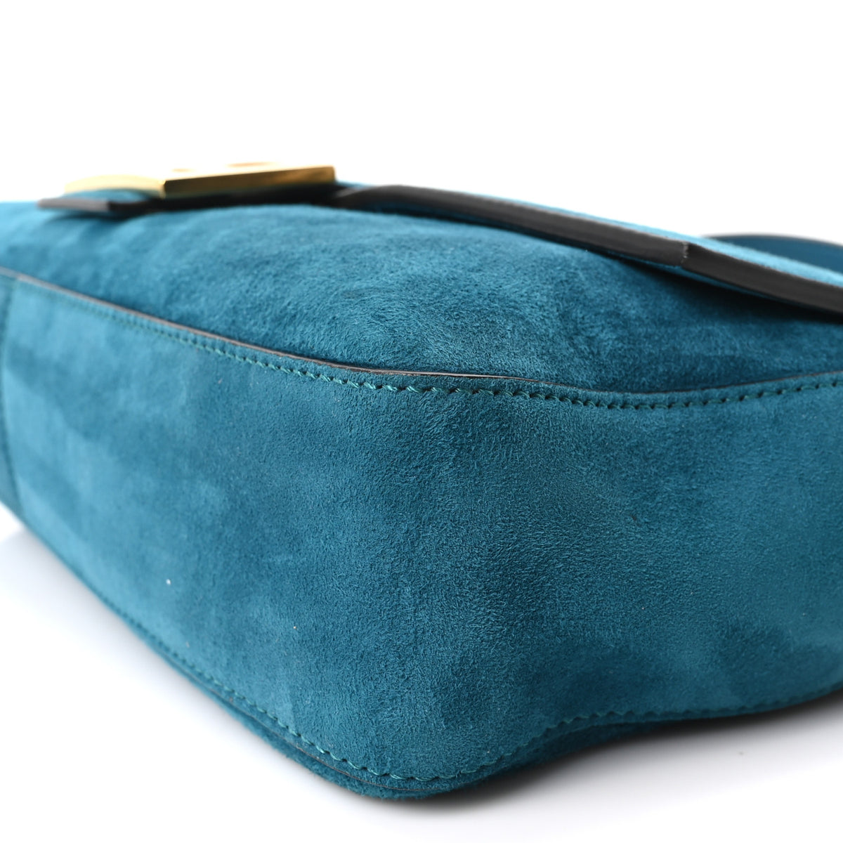 Fendi Chamois Large Baguette Ottanio 10 of 10