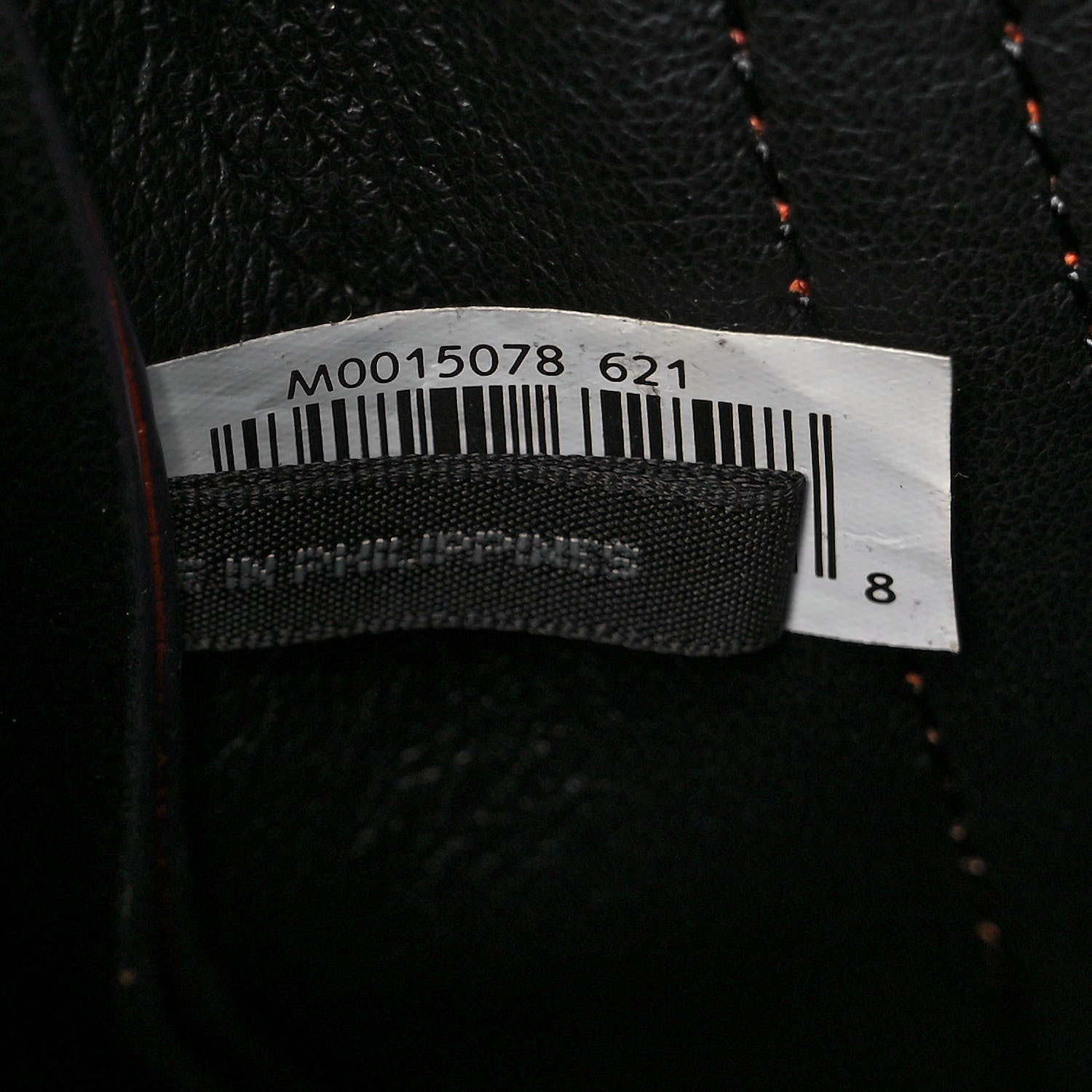 Marc Jacobs Grained Calfskin The Tag 21 Tote Orange 7 of 9