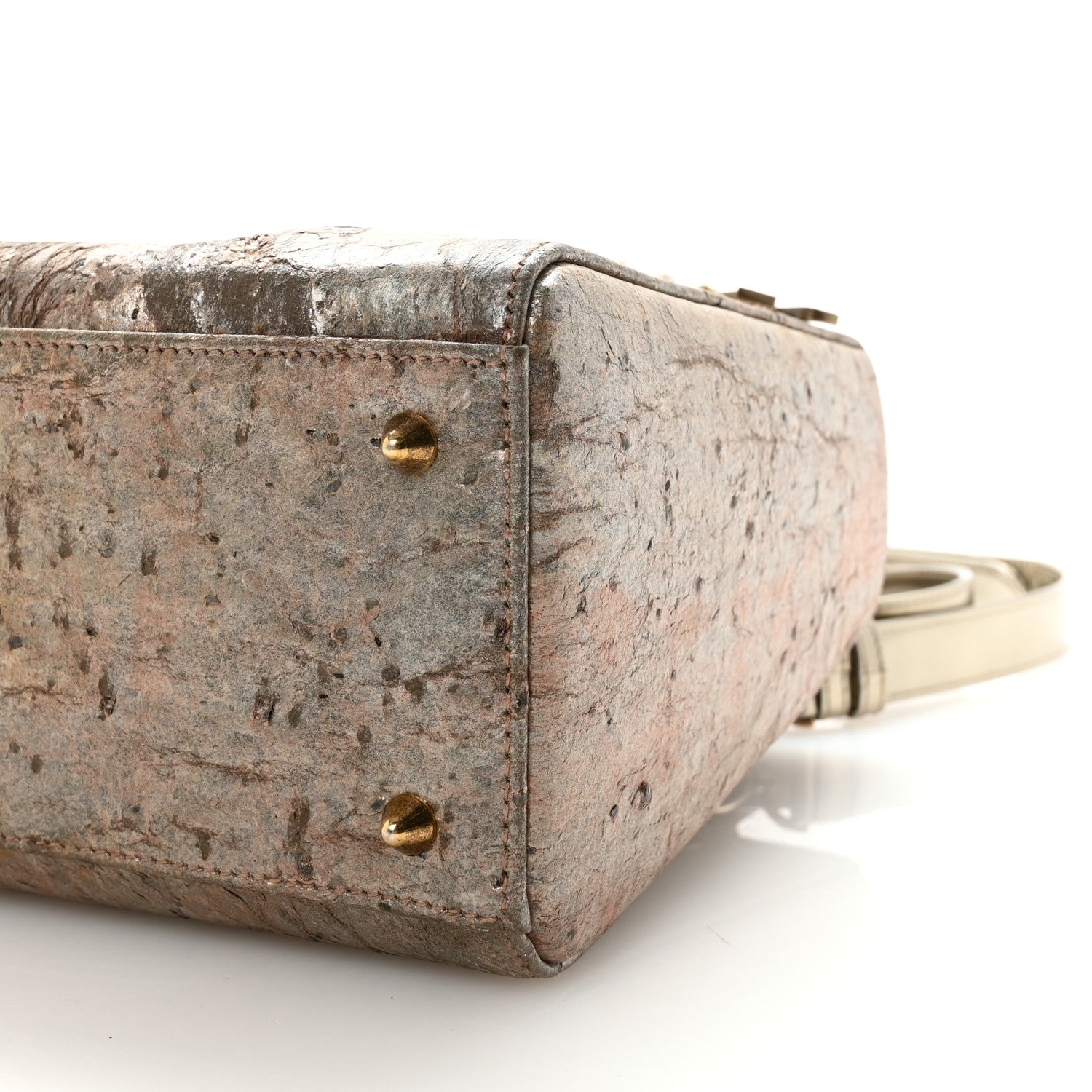 Christian Dior X LEE BUL Treated Calfskin Medium Lady Dior Art