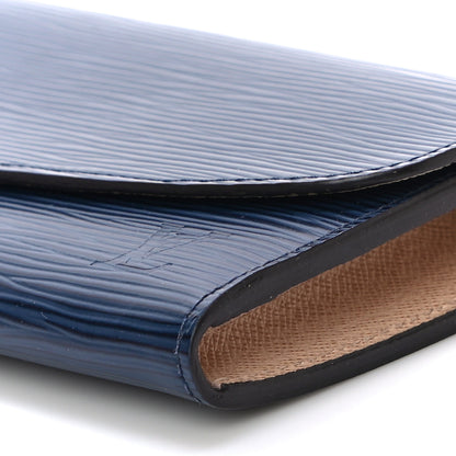 Louis Vuitton Epi Emilie Wallet Indigo 9 of 10