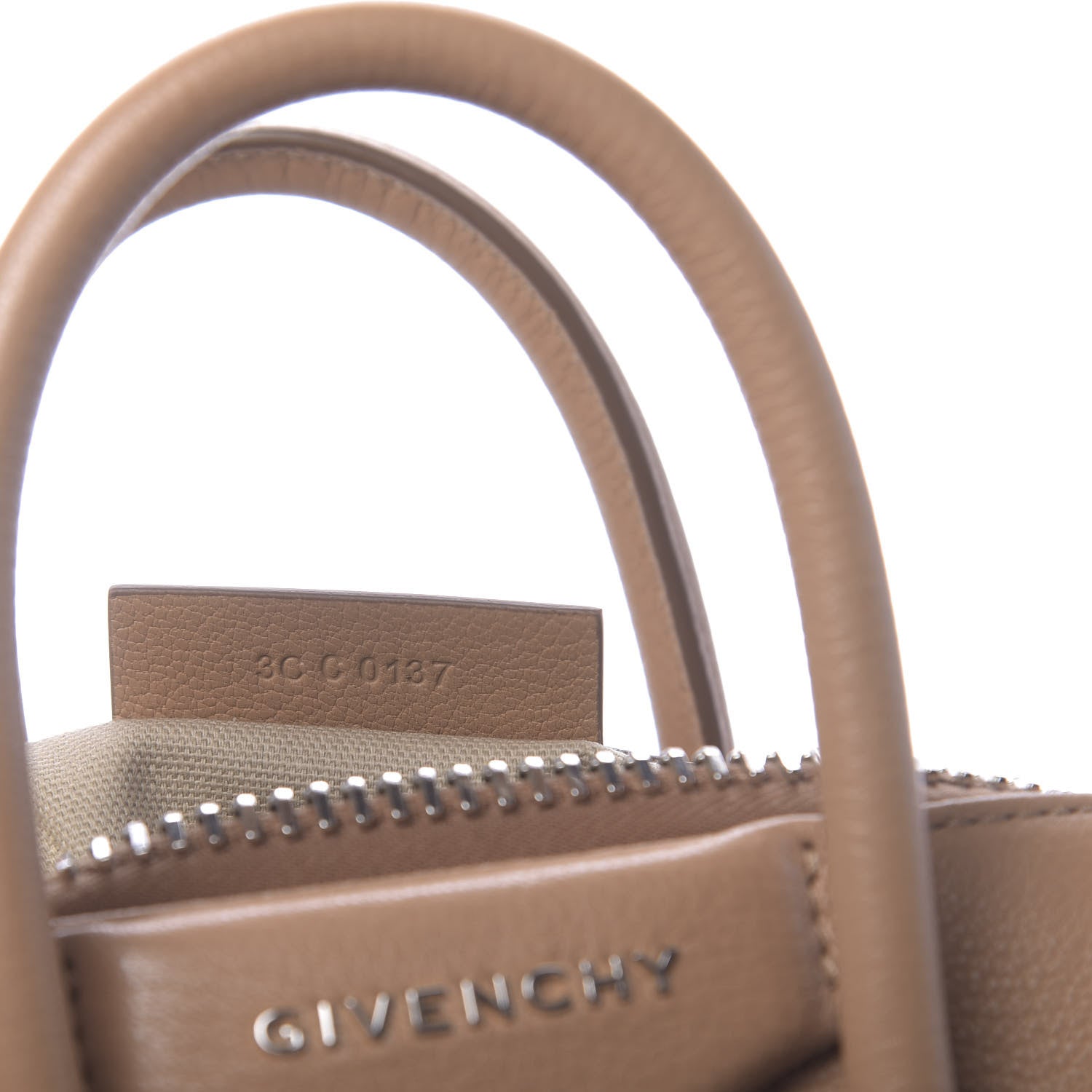 Givenchy Sugar Goatskin Mini Antigona Light Beige 8 of 13