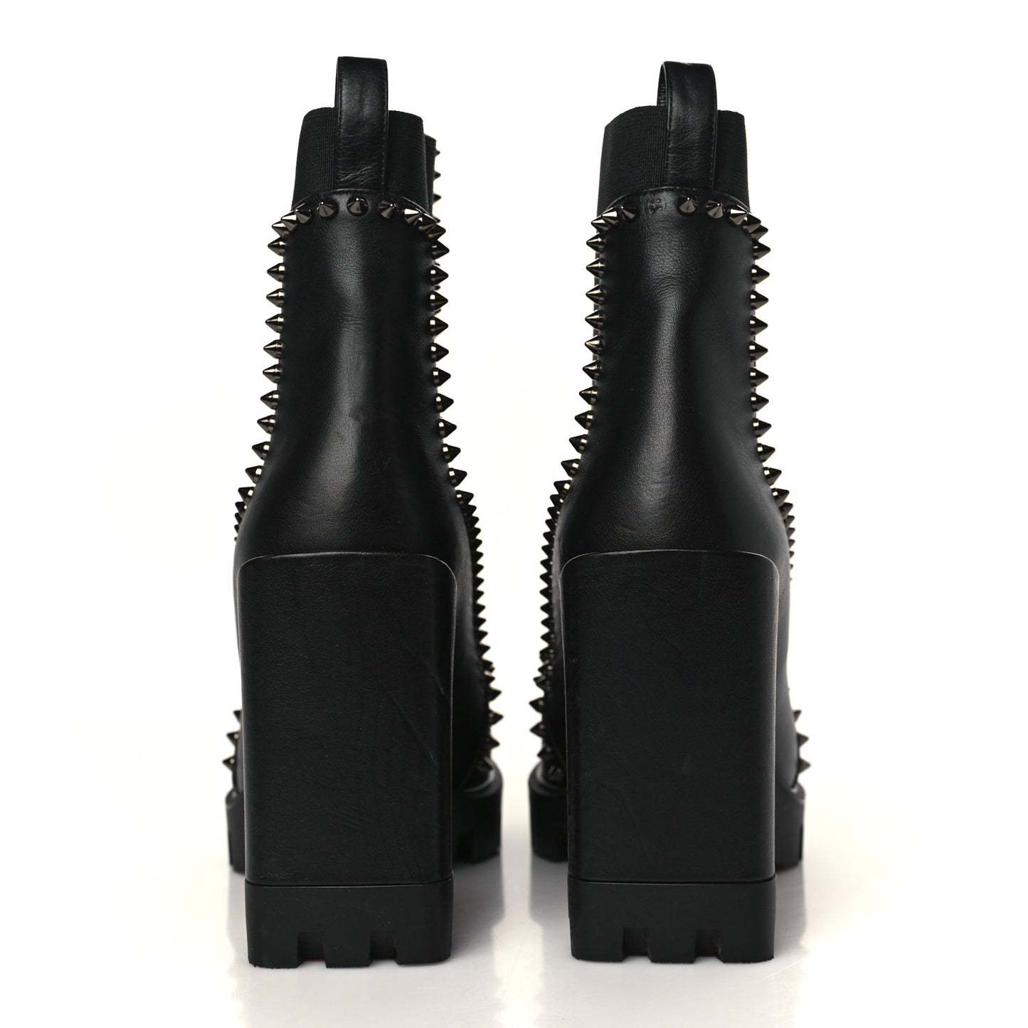 Nappa Out Line Spike Lug 100 Boots 37.5 Black