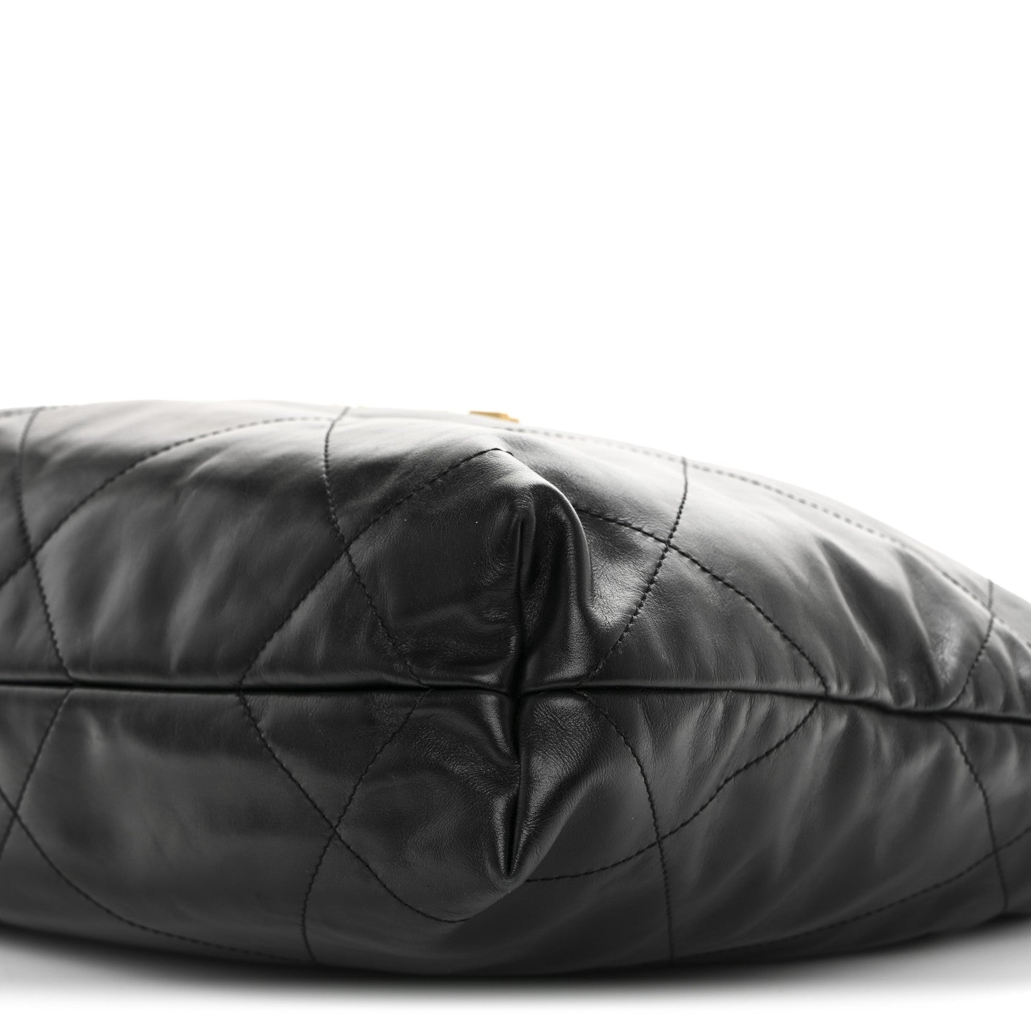 Chanel Shiny Calfskin Quilted Small Chanel 22 Black 11 of 14
