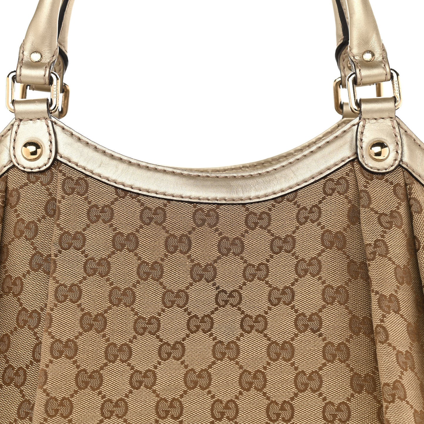 Monogram Large Sukey Tote Champagne