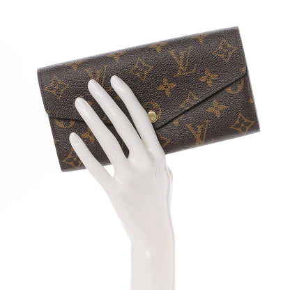 Louis Vuitton Monogram Sarah Wallet NM Rose Ballerine 2 of 8