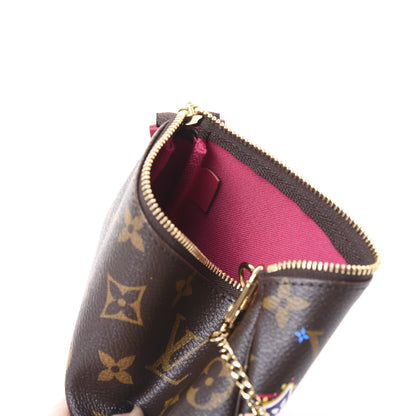 Louis Vuitton Monogram 2020 Christmas Animation Roller Coaster Mini Pochette Accessories Pivoine 8 of 10