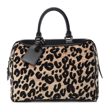 Louis Vuitton Jacquard Velvet Leopard Print Stephen Sprouse Speedy 1 of 11