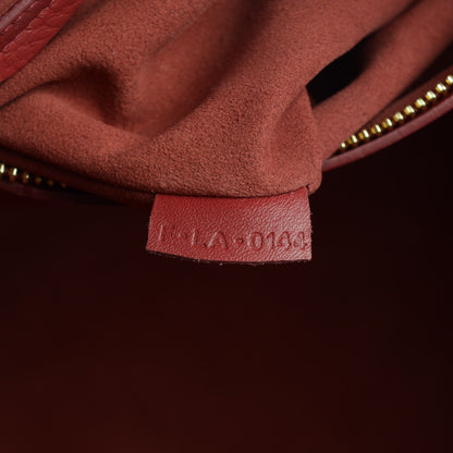 Celine Supple Calfskin Medium Phantom Luggage Red 9 of 9