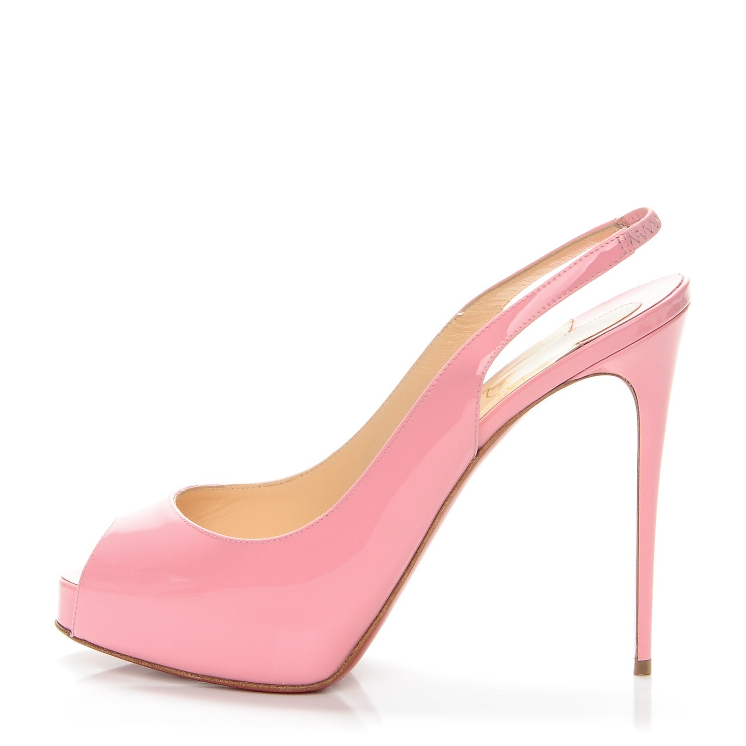 Christian Louboutin Patent Private Number 120 Pumps 39 Rose 1 of 10