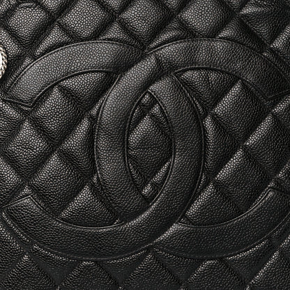 Chanel Caviar Quilted Medallion Tote Black 8 of 10