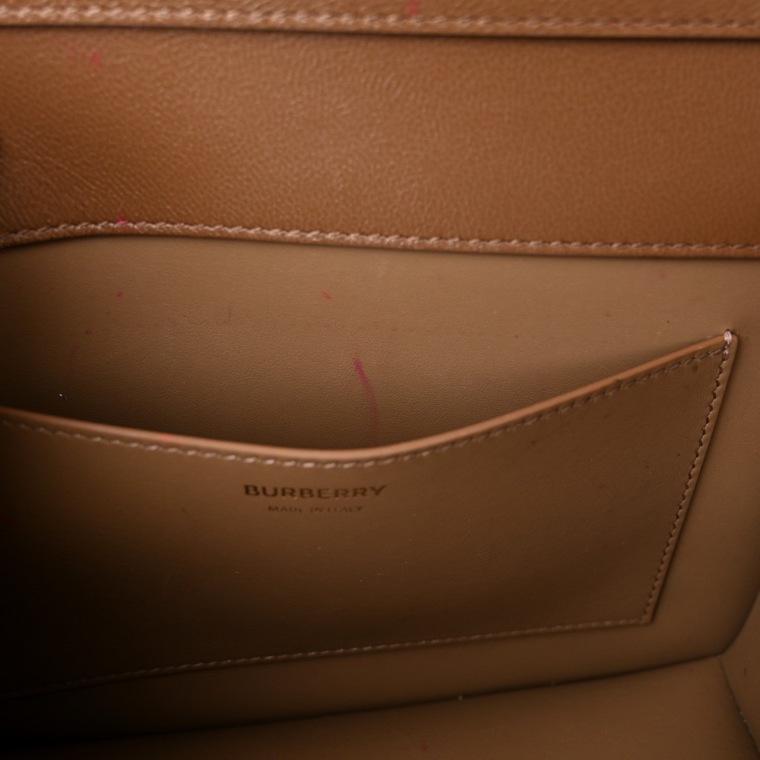 Burberry Derby Calfskin House Check Mackford Crossbody Bag Brown 10 of 11