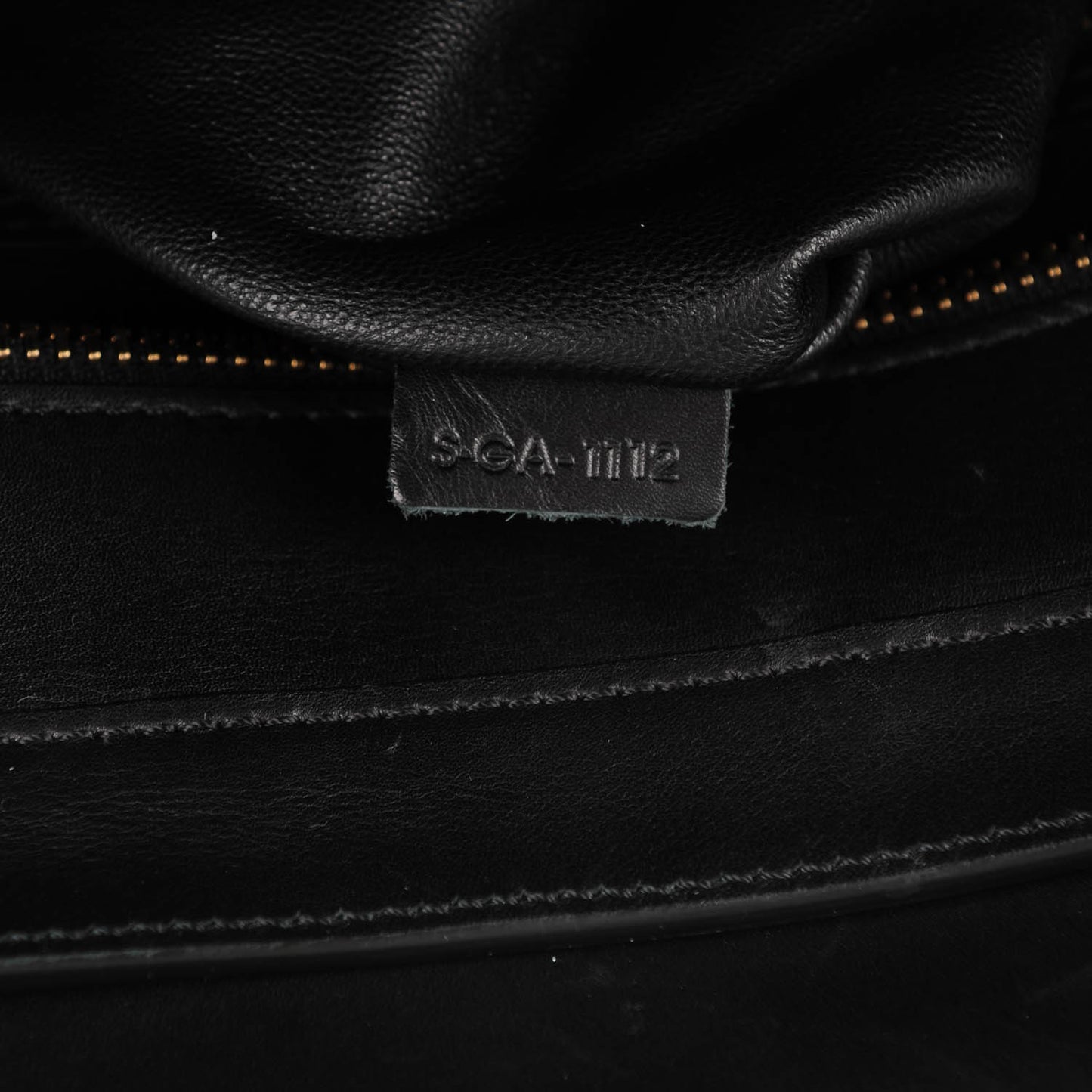Python Smooth Calfskin Mini Luggage Black White