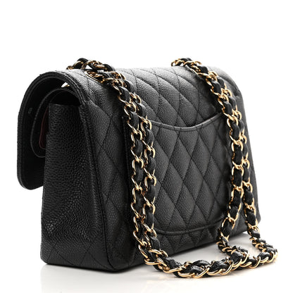 Chanel Caviar Quilted Small Double Flap Black 3 of 9