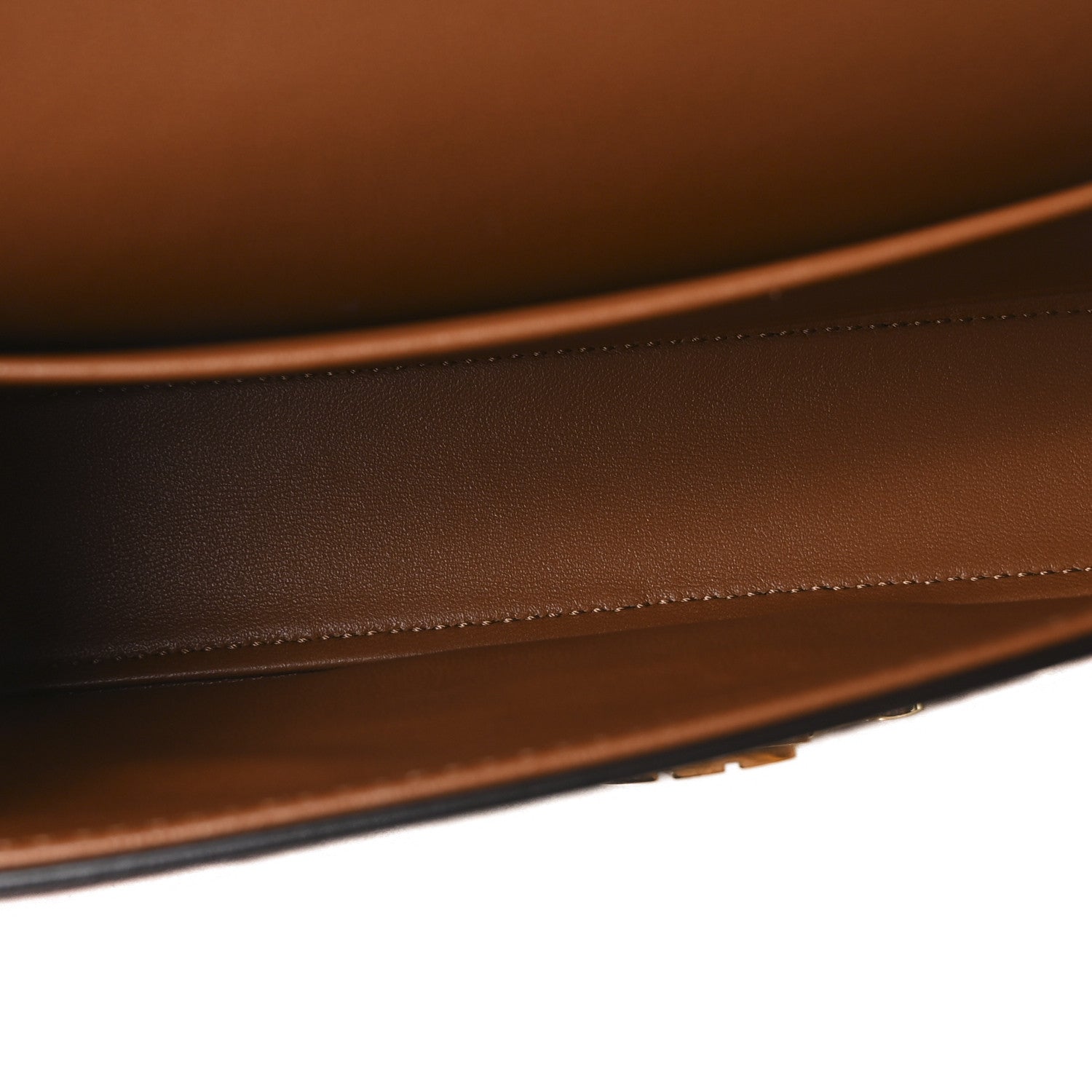 Celine Natural Calfskin Triomphe Shoulder Bag Tan 5 of 10