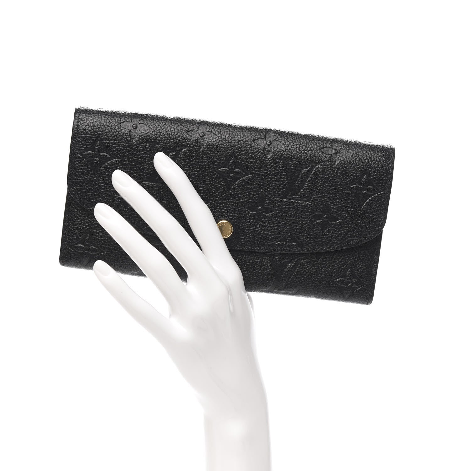 Louis Vuitton Empreinte Emilie Wallet Black Dune 2 of 7