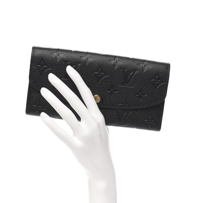 Louis Vuitton Empreinte Emilie Wallet Black Dune 2 of 7