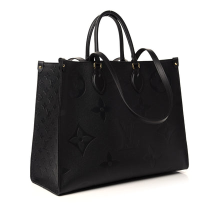 Louis Vuitton Empreinte Monogram Giant Onthego GM Black 4 of 12