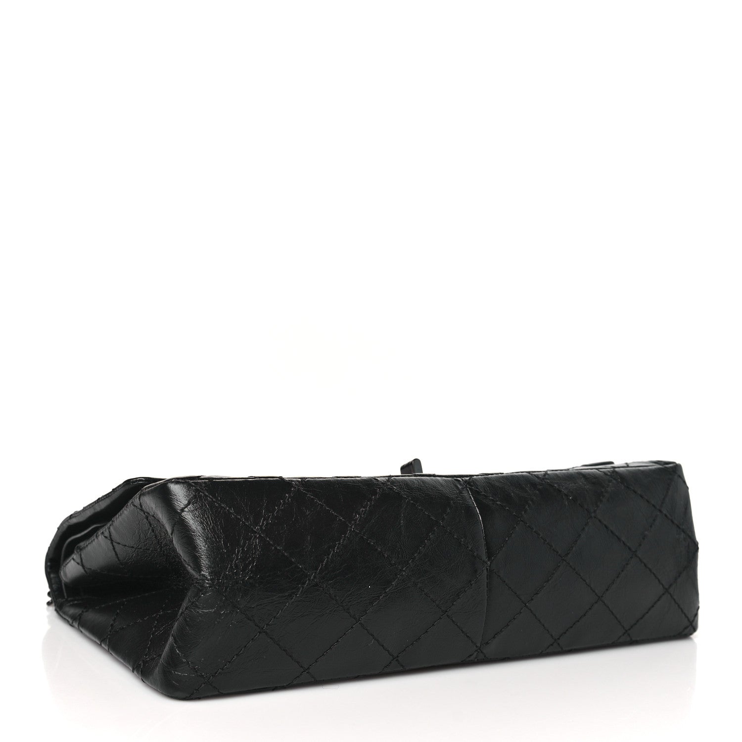 Chanel Aged Calfskin Quilted 2.55 Reissue 226 Flap So Black 4 of 11