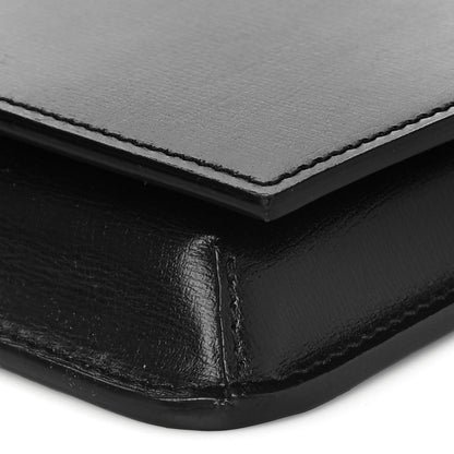 Saint Laurent Smooth Calfskin Monogram Phone Holder Crossbody Black 9 of 10