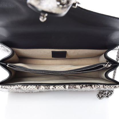 Gucci GG Supreme Monogram Elaphe Elephant Embroidered Small Dionysus Shoulder Bag 8 of 13