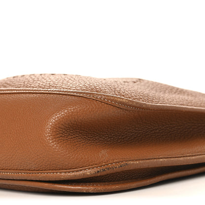 Hermes Taurillon Clemence Evelyne III GM Gold 9 of 11