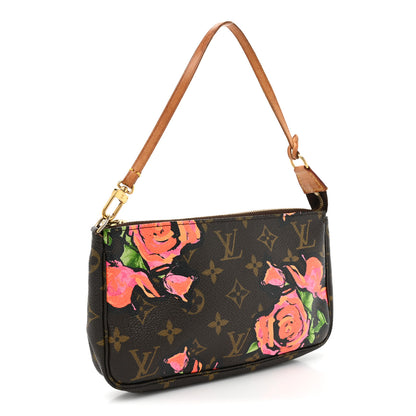 Louis Vuitton Monogram Roses Pochette Accessories 3 of 13