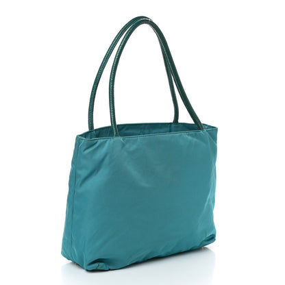 Prada Tessuto Nylon Tote Turchese 3 of 10