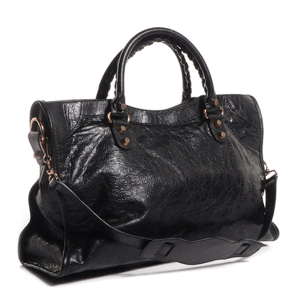 Balenciaga Agneau Giant 12 Rose Gold Hardware City Black 4 of 12