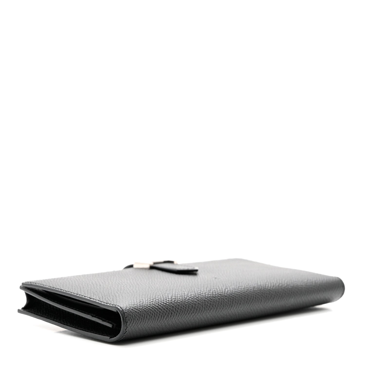 Hermes Epsom Bearn Gusset Wallet Black 4 of 7