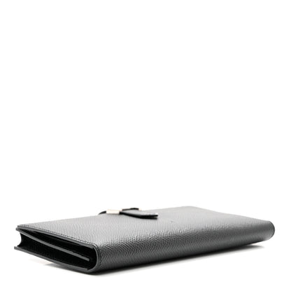 Hermes Epsom Bearn Gusset Wallet Black 4 of 7