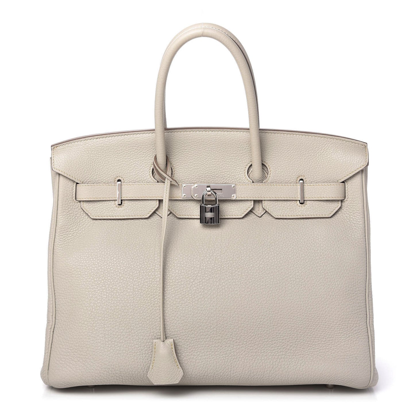 Togo Birkin 35 Gris Perle