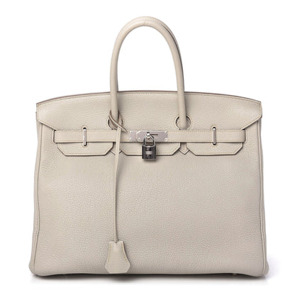 Hermes Togo Birkin 35 Gris Perle 1 of 10