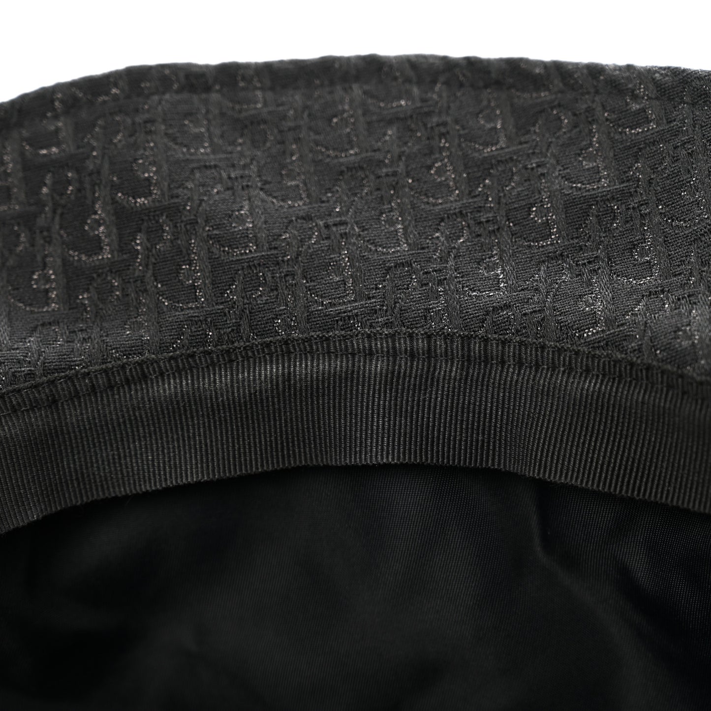 Polyester Cotton Monogram Trotter Bucket Hat 58 Black