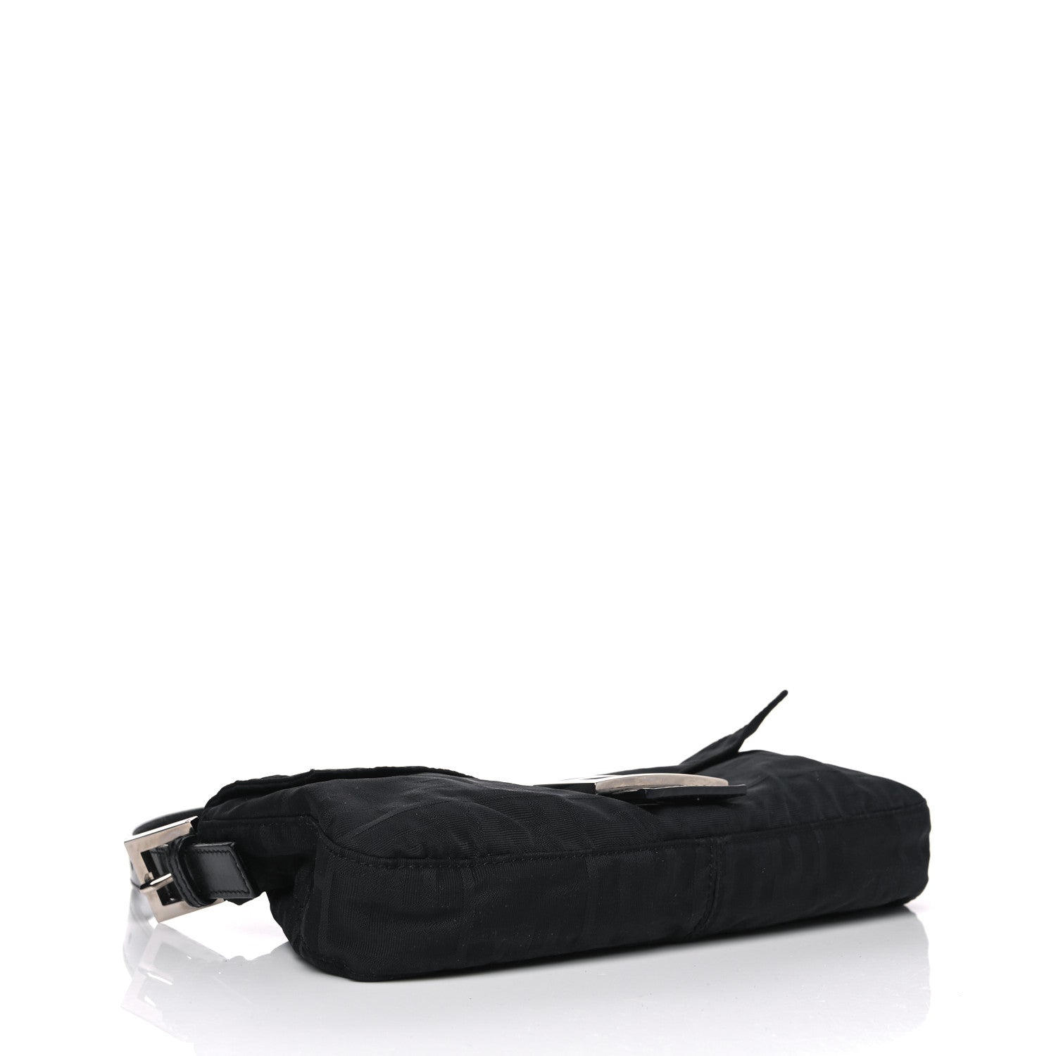 Fendi Nylon Zucca Baguette Black 3 of 4