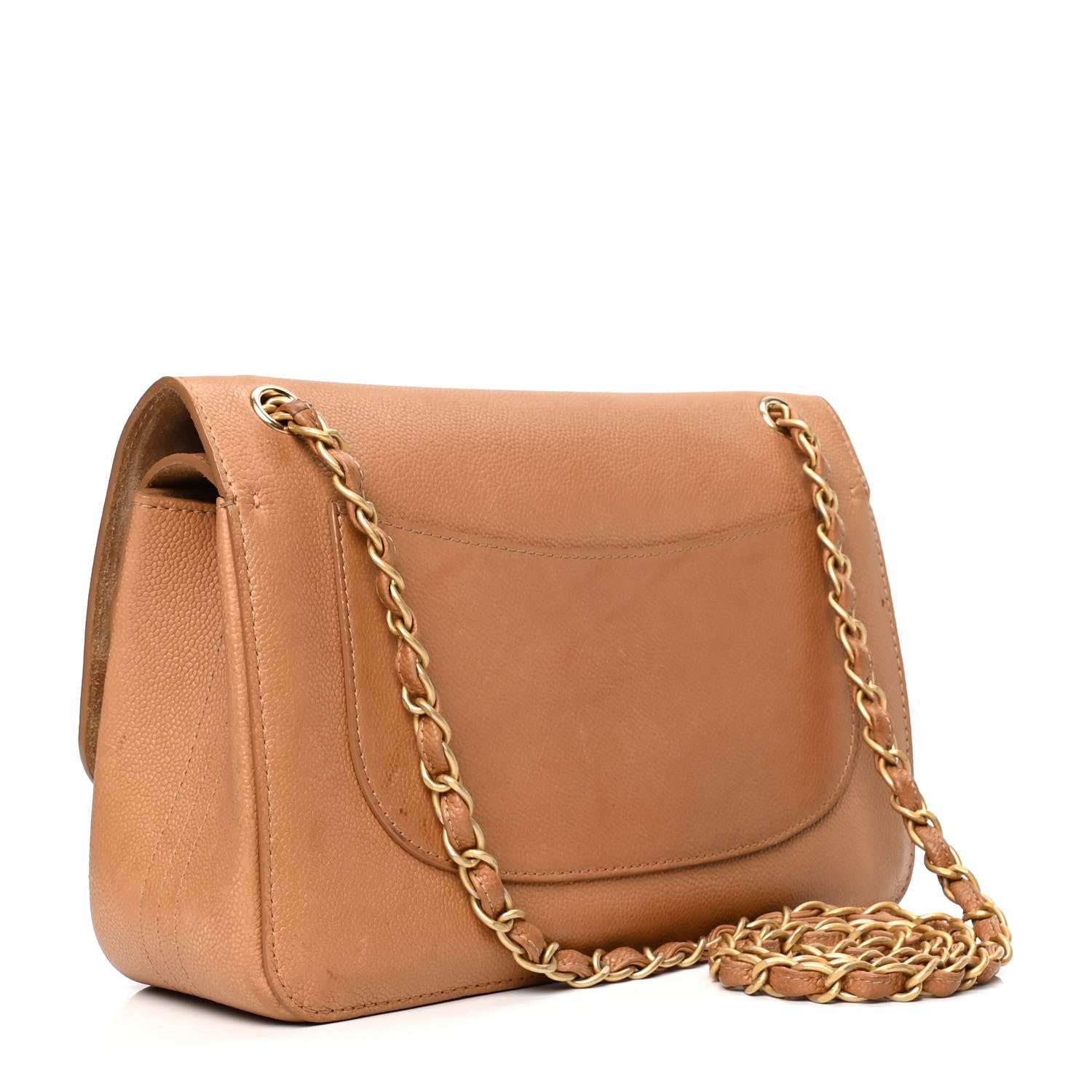 Chanel Grained Calfskin Jumbo Classic Pure Double Flap Beige 2 of 6