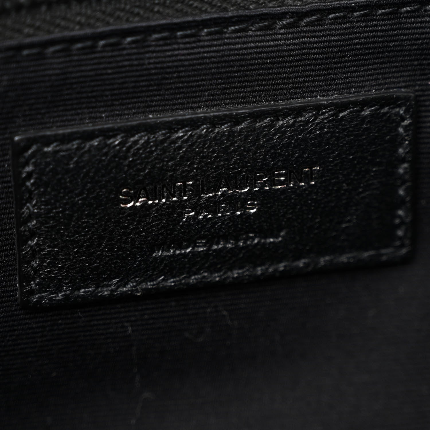 Saint Laurent Crinkled Calfskin Matelasse Monogram Medium Niki Chain Satchel Faggio 6 of 10