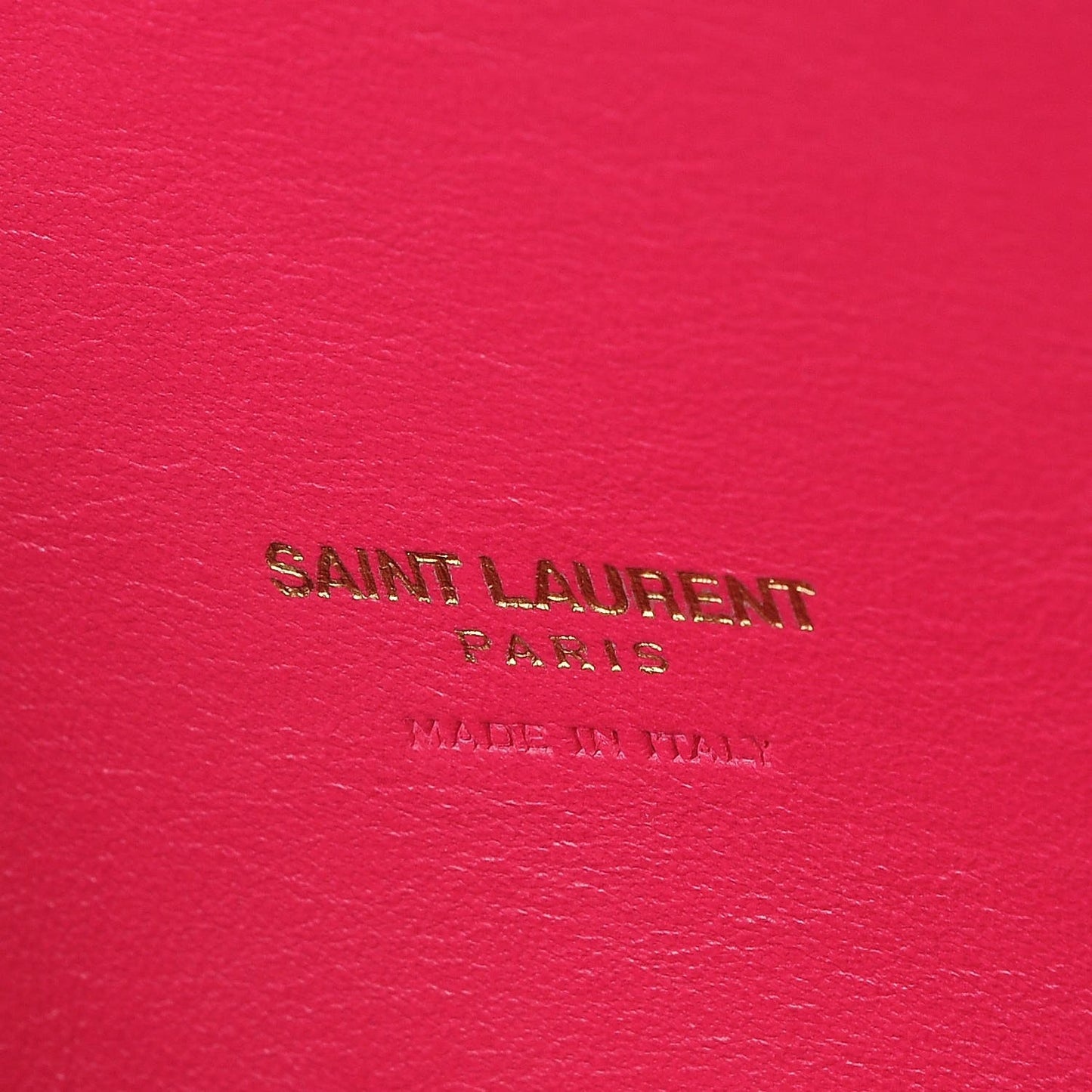 Calfskin Small Sac De Jour Black Fuchsia