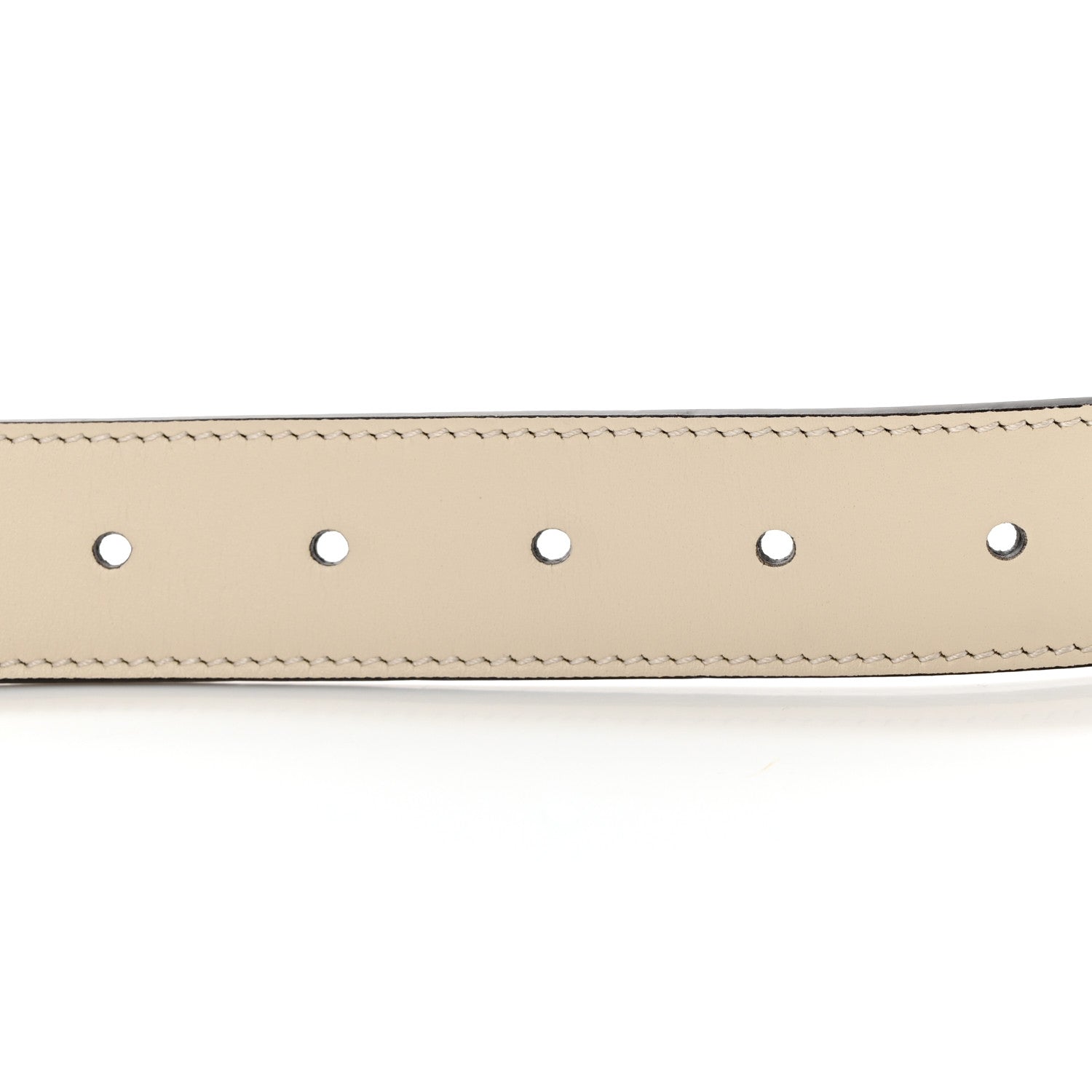 Gucci Calfskin Dionysus 30mm Belt 100/40 Mystic White 3 of 6