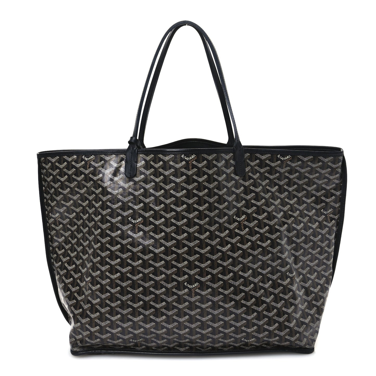 Goyardine Reversible Anjou GM Black