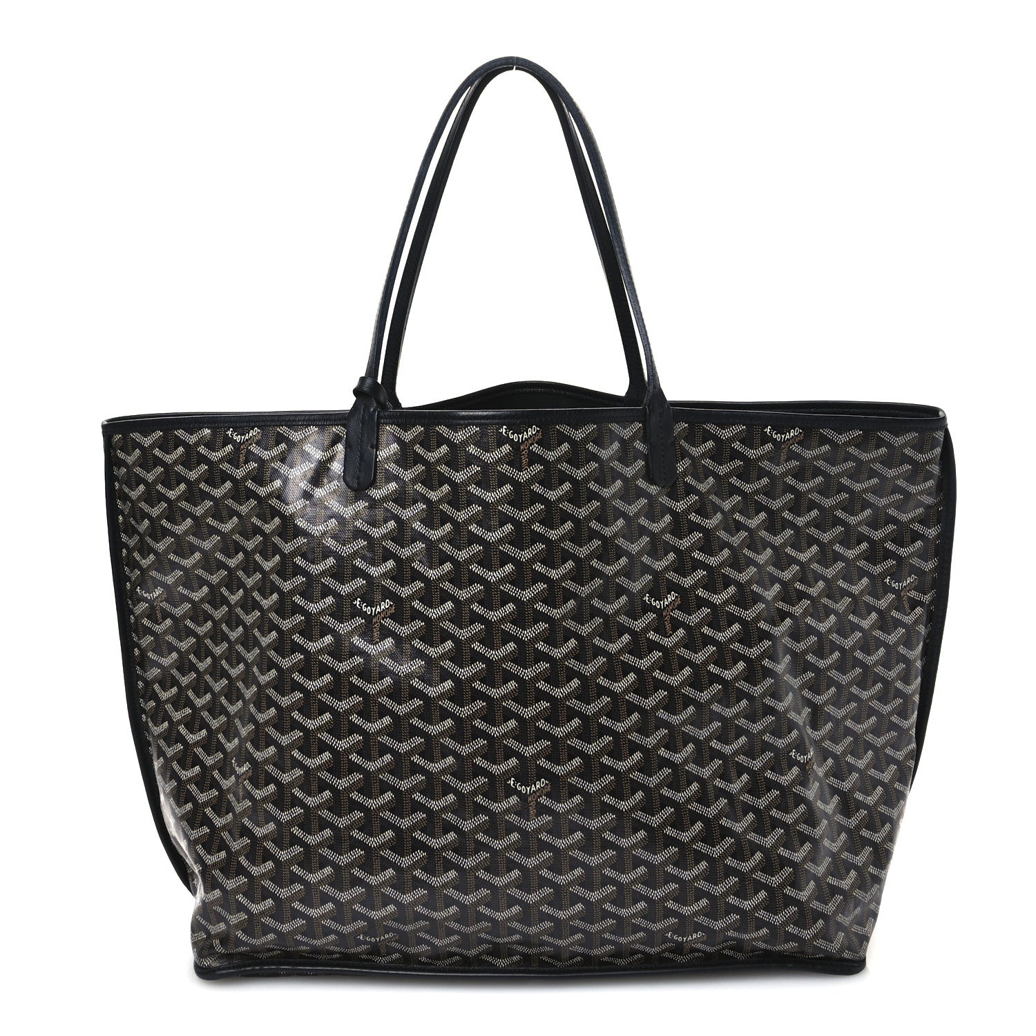 Goyard Goyardine Reversible Anjou GM Black 12 of 18