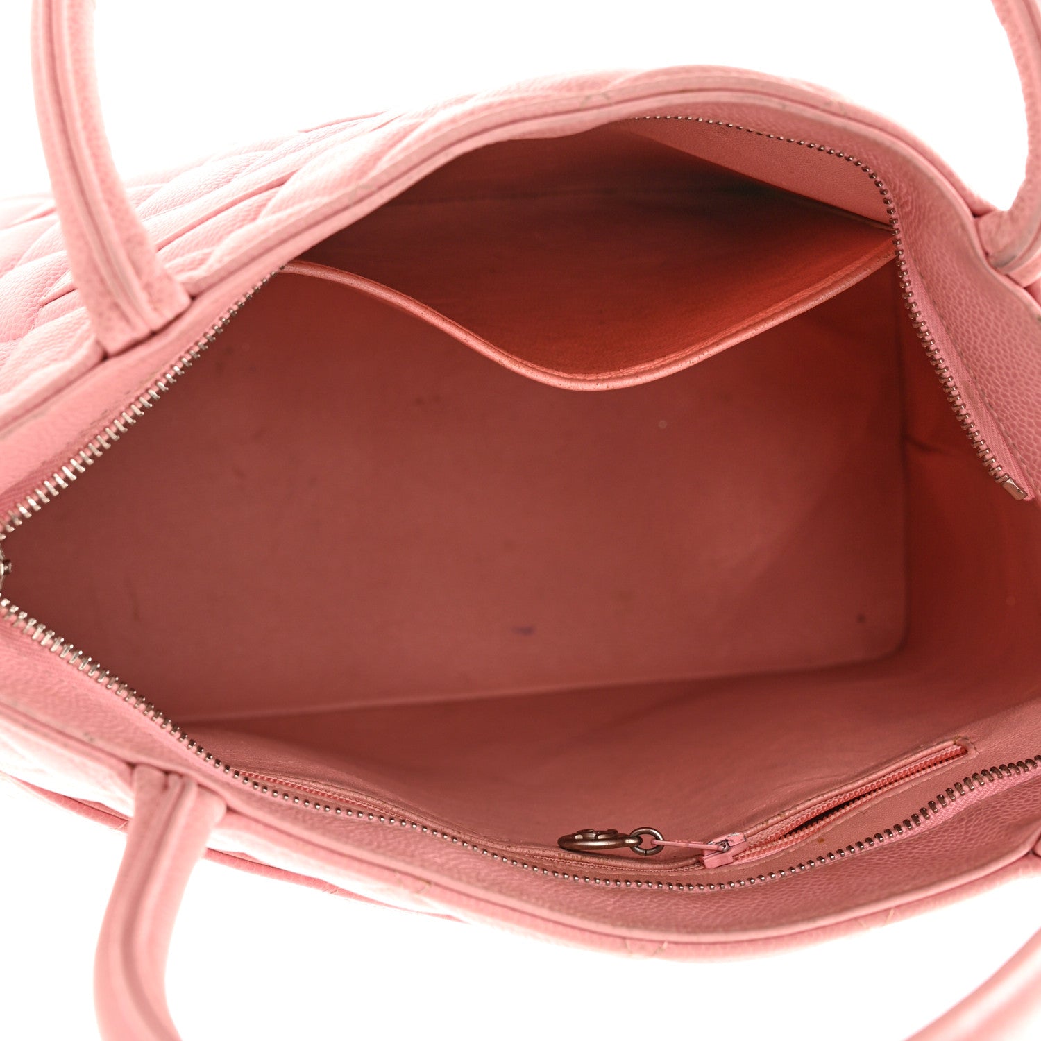 Chanel Caviar Quilted Medallion Tote Light Pink 5 of 15