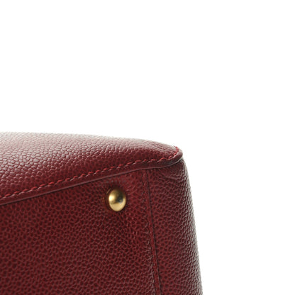 Chanel Caviar Timeless CC Shoulder Bag Red 8 of 10