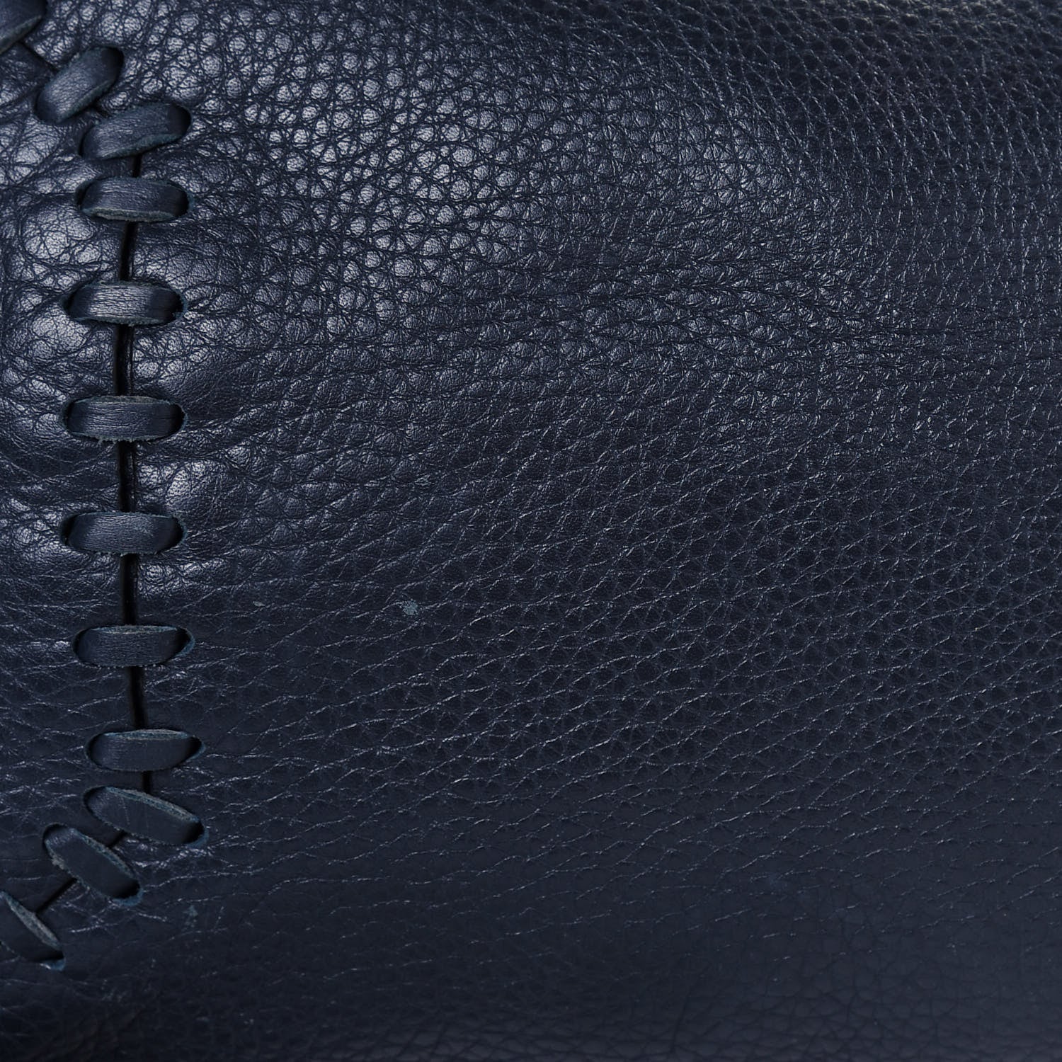 Valentino Garavani Grained Calfskin Rockstud C-Rockee Fringe Tote Deep Blue 10 of 17